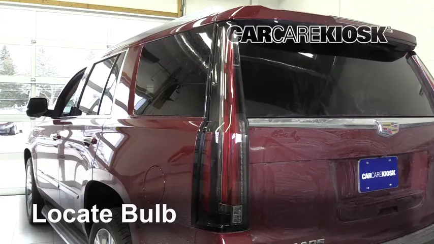 2016 Cadillac Escalade ESV Luxury 6.2L V8 FlexFuel Lights Turn Signal - Rear (replace bulb)